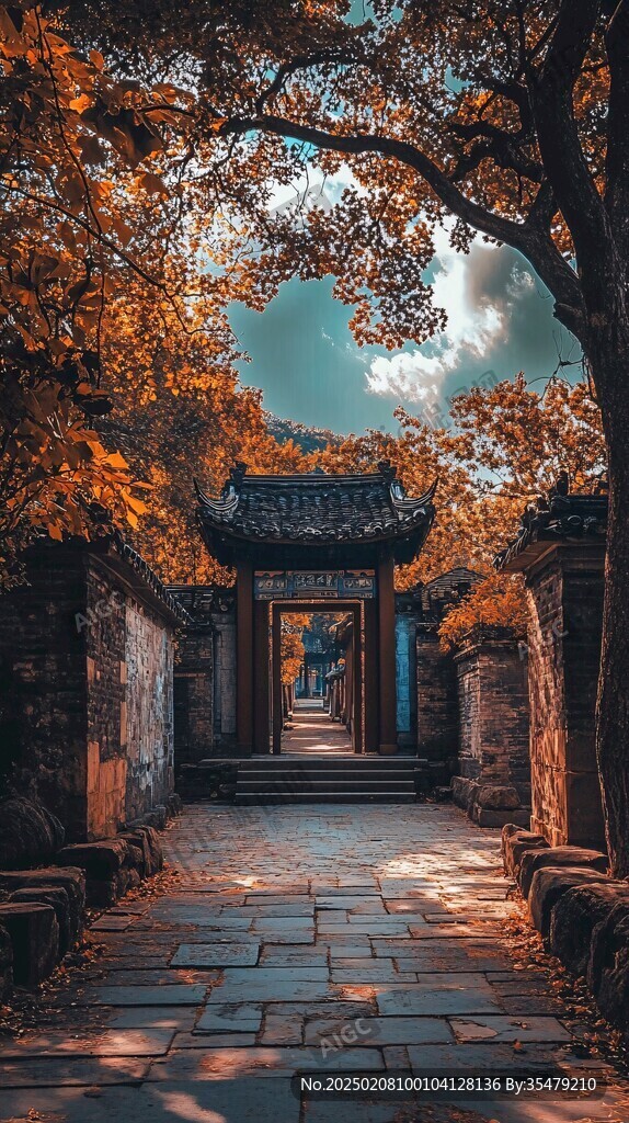 古门秋色