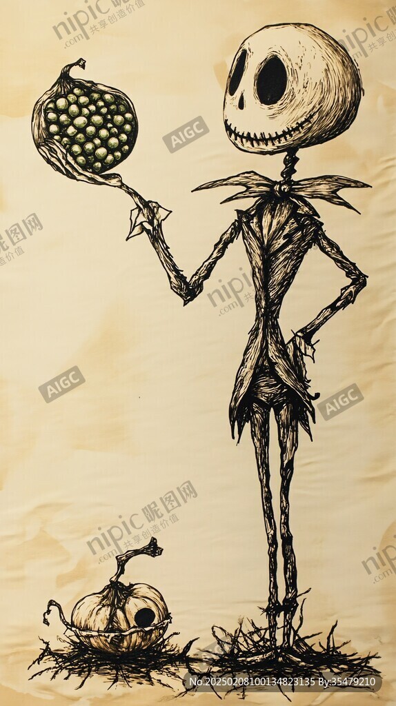 稻草人南瓜头