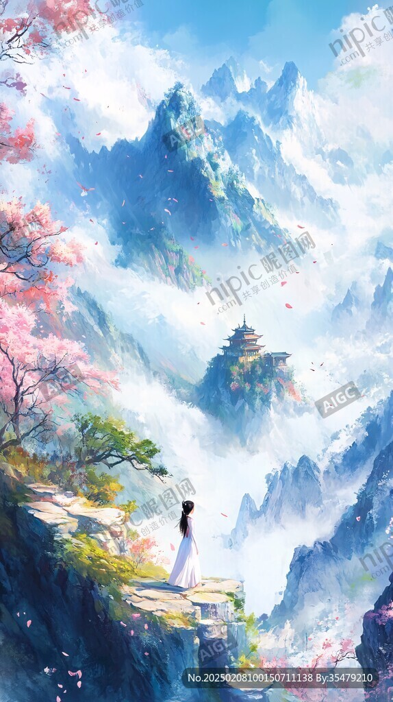 古风仙境天上宫阙