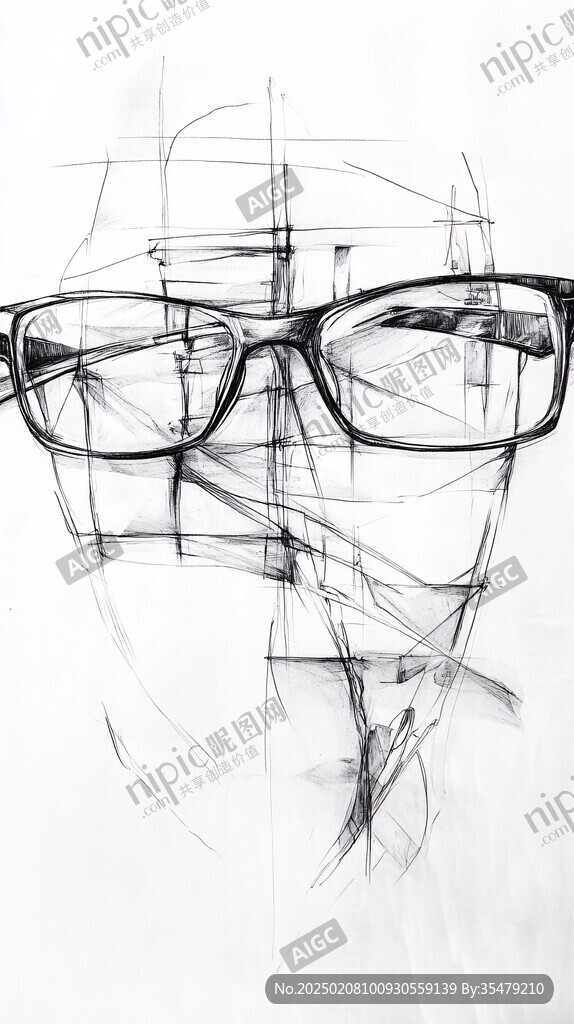 创意人像设计初稿草稿