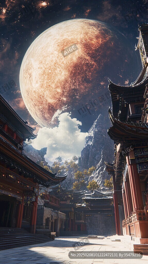 古风仙境天上宫阙