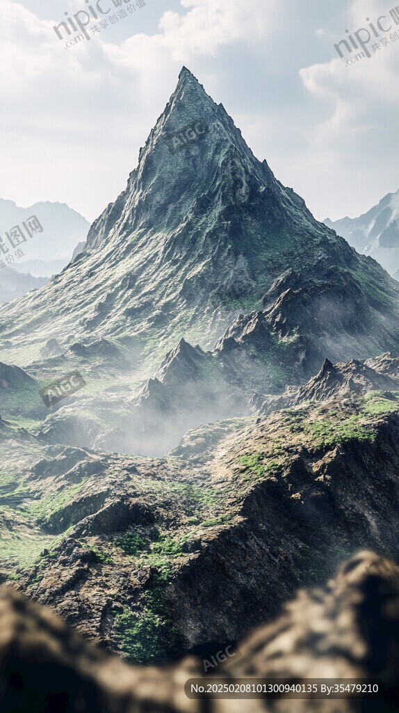唯美奇幻大山