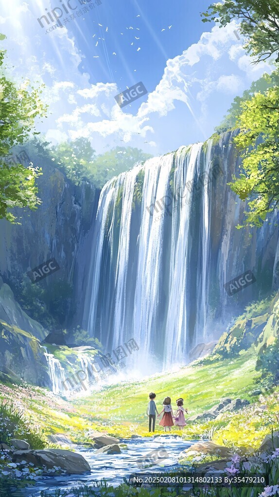 新海诚动漫风装饰画