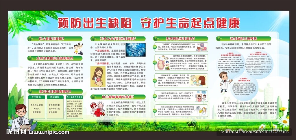 预防出生缺陷知识宣传