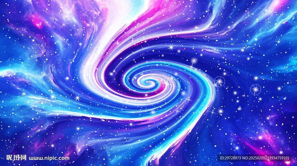 旋涡螺旋星空