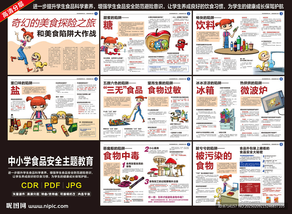 中小学食品安全主题教育