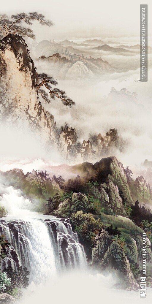 简约 新传中式玄关 tif分层
