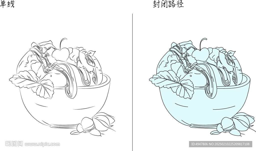甜品 矢量图