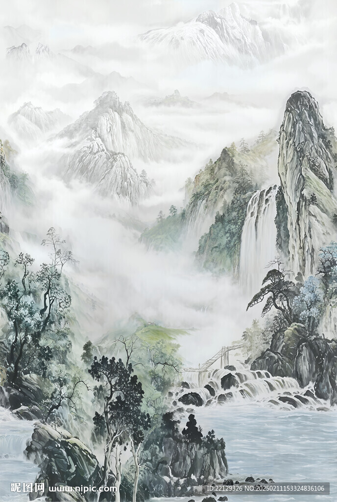 新中式山水