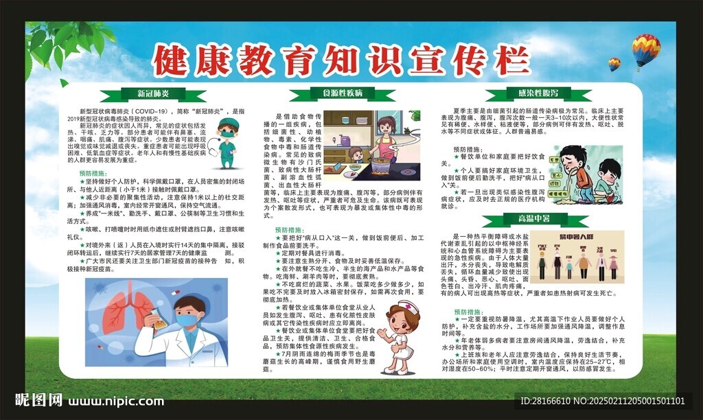 健康教育知识宣传栏