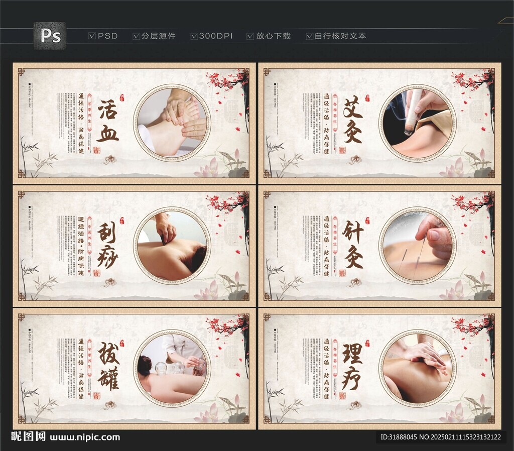 中医养生展板