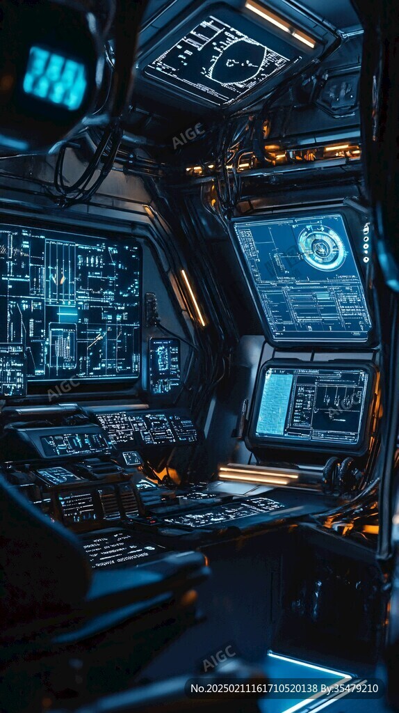 宇宙飞船驾驶舱