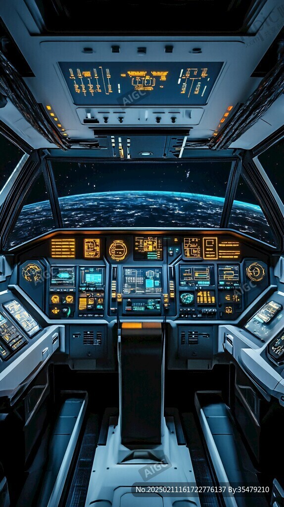 宇宙飞船驾驶舱