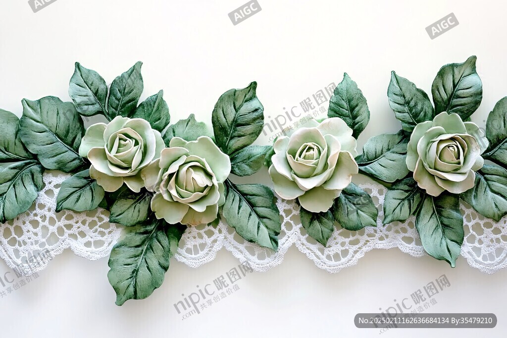 3d花边