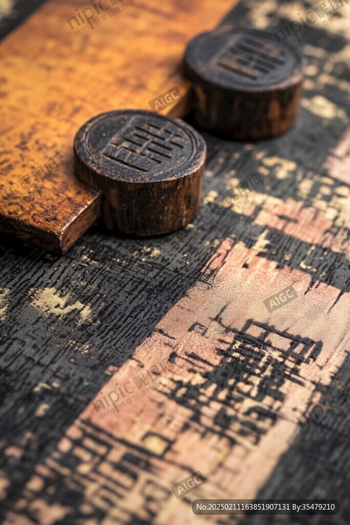 雕漆工艺象棋
