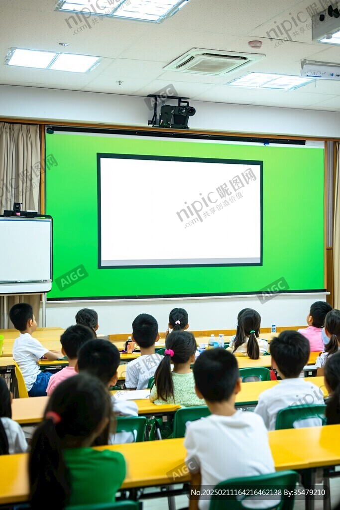 教室里的投影仪