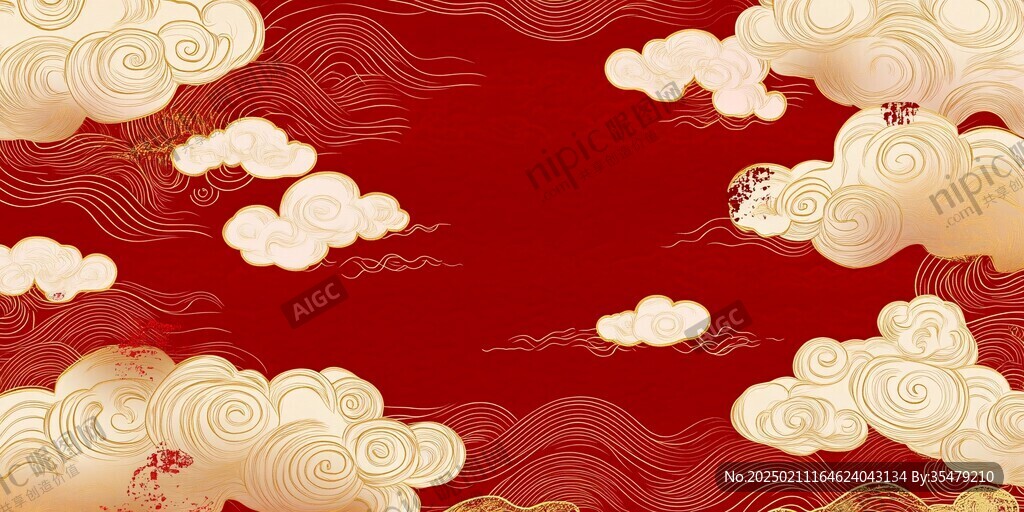 云纹包装背景