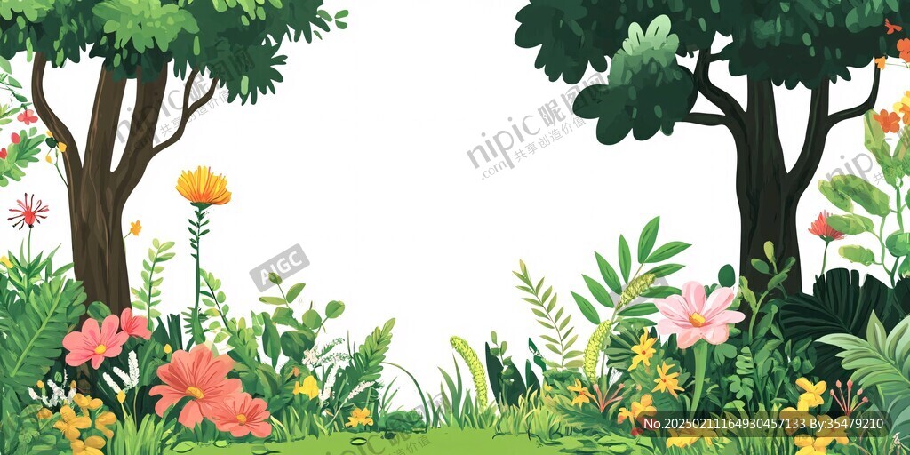 花草树木全景