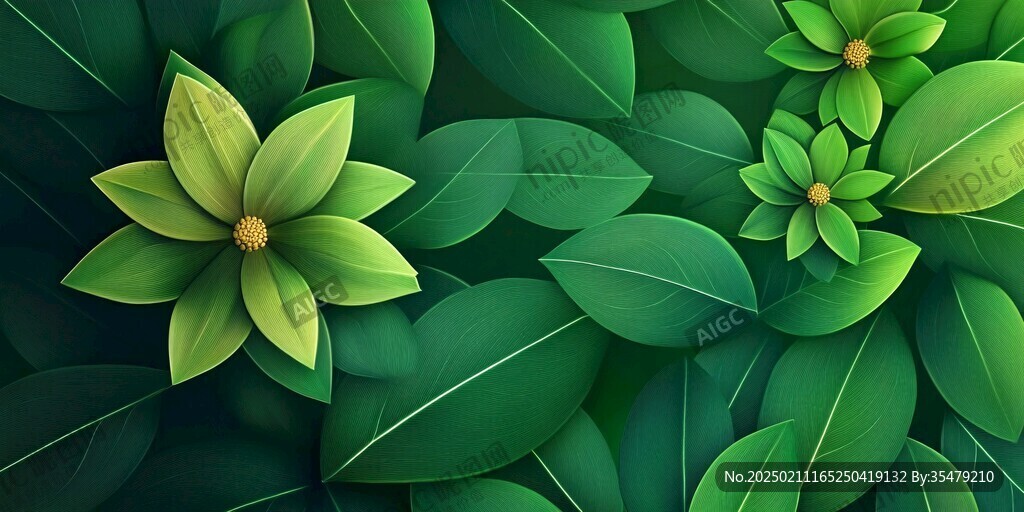 3d立体植物壁纸