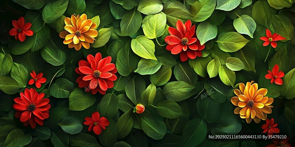 3d立体植物壁纸
