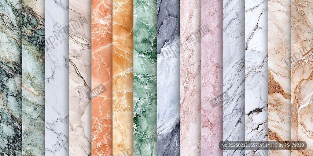 石材纹理渐变炫彩线条