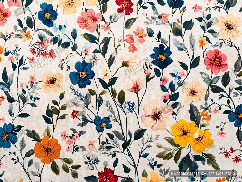 服装印花小碎花花布