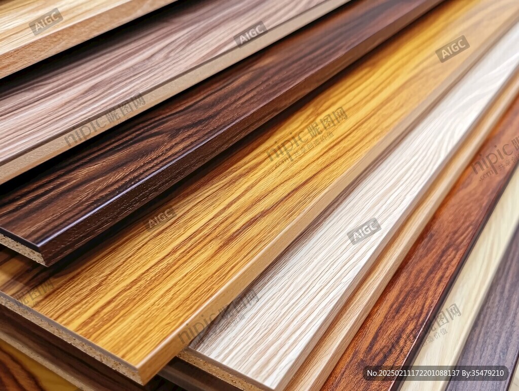 多种颜色木板木材