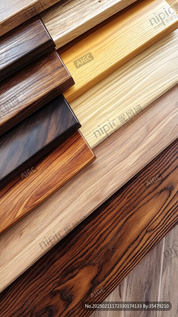 多种颜色木板木材