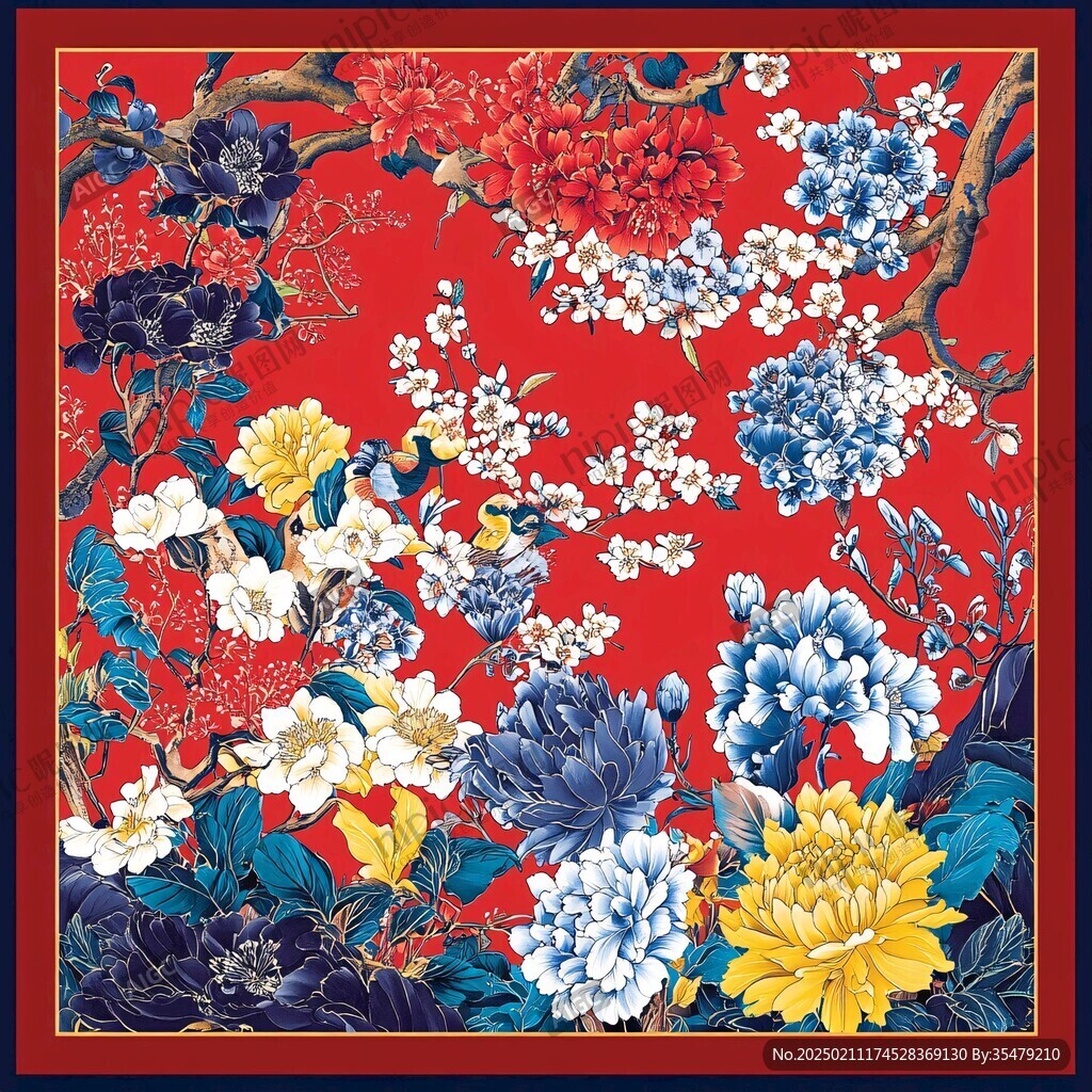 锦上添花富贵吉祥