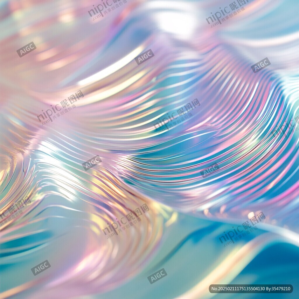 流光意境彩色渲染图案