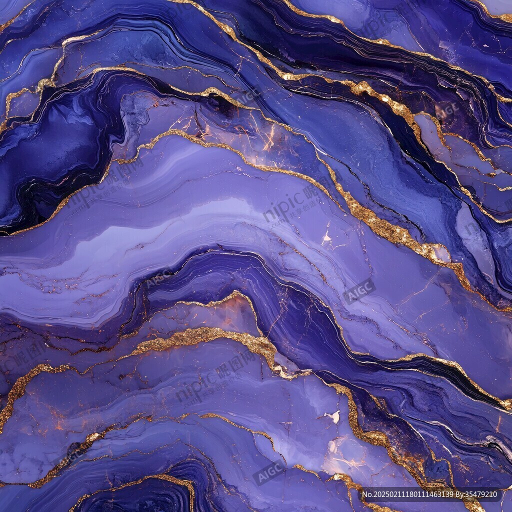 蓝色玛瑙石艺术背景