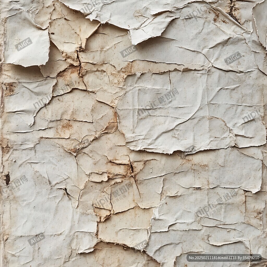 裂纹纸纸皮