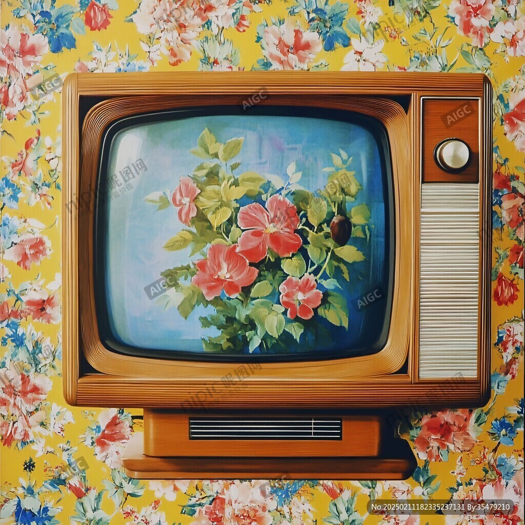 花卉与电视