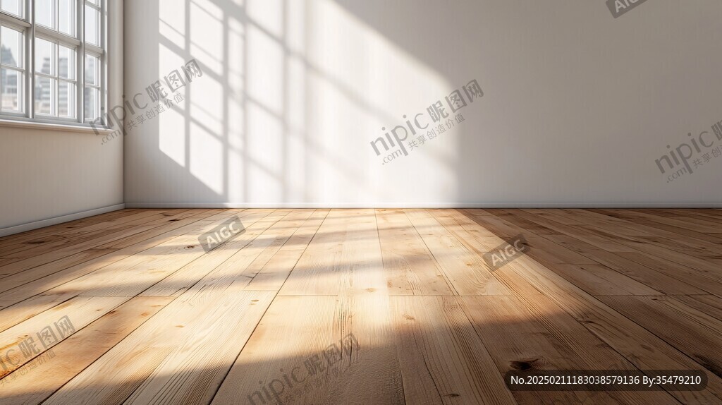 阳光照进室内背景