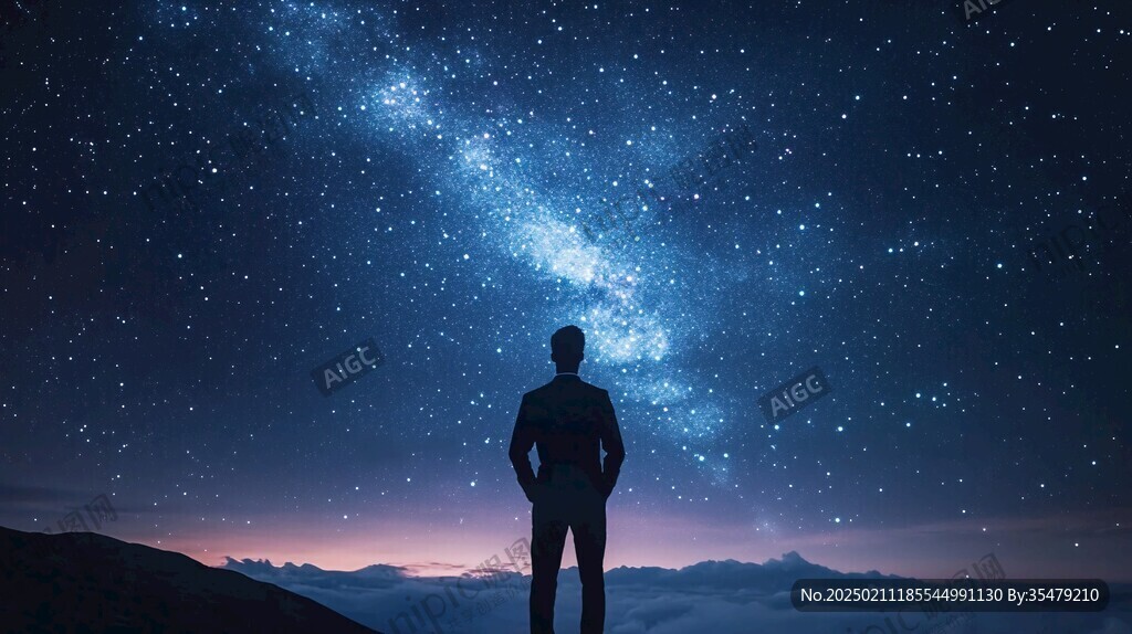 仰望星河的人