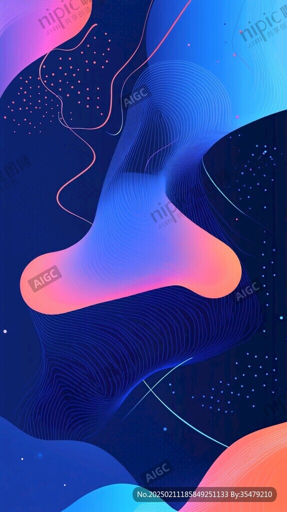 科技风渐变背景