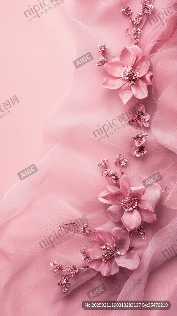 3d立体花壁纸