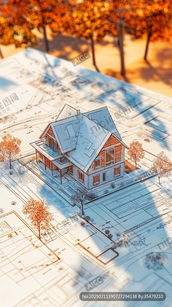 建筑构造建筑模型
