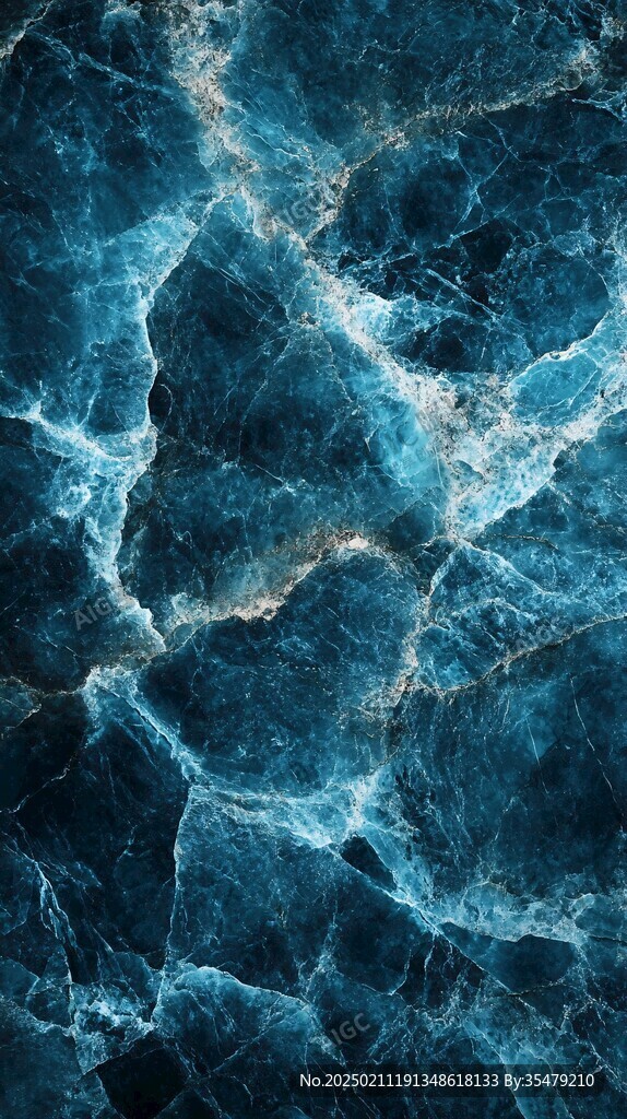 高清蓝色大理石纹理