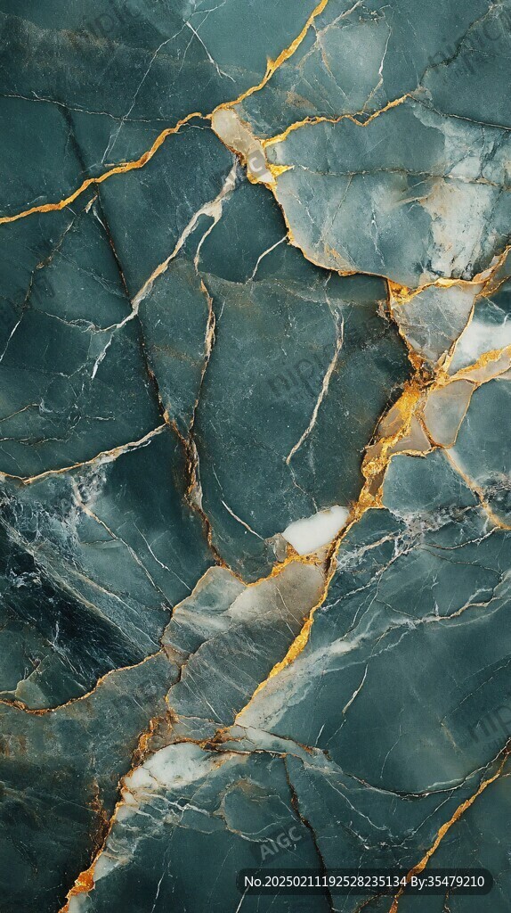 高清蓝色大理石纹理