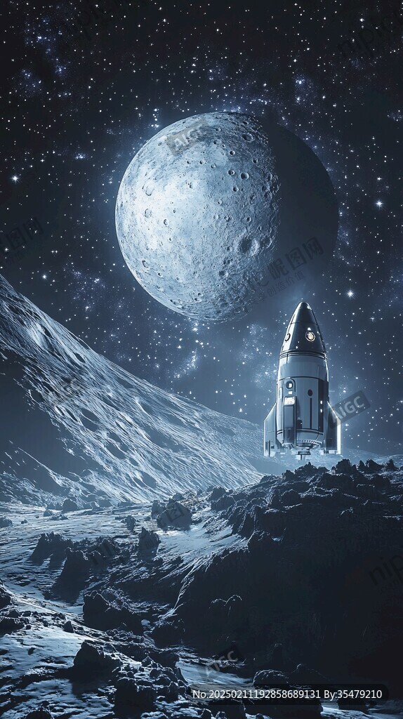 唯美宇宙星球流星