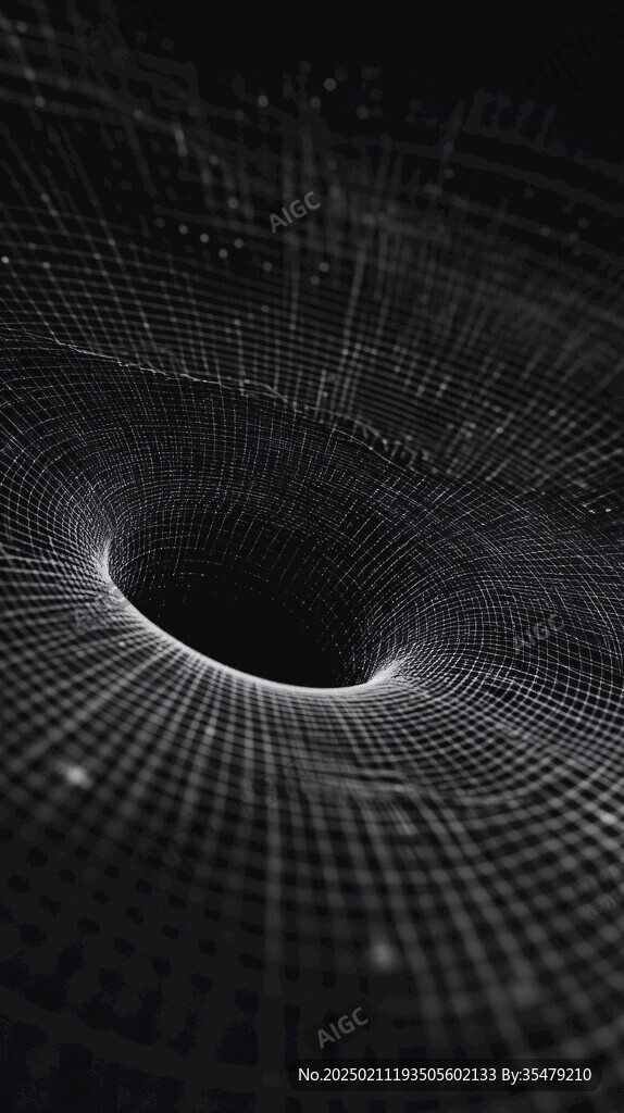 宇宙黑洞背景海报