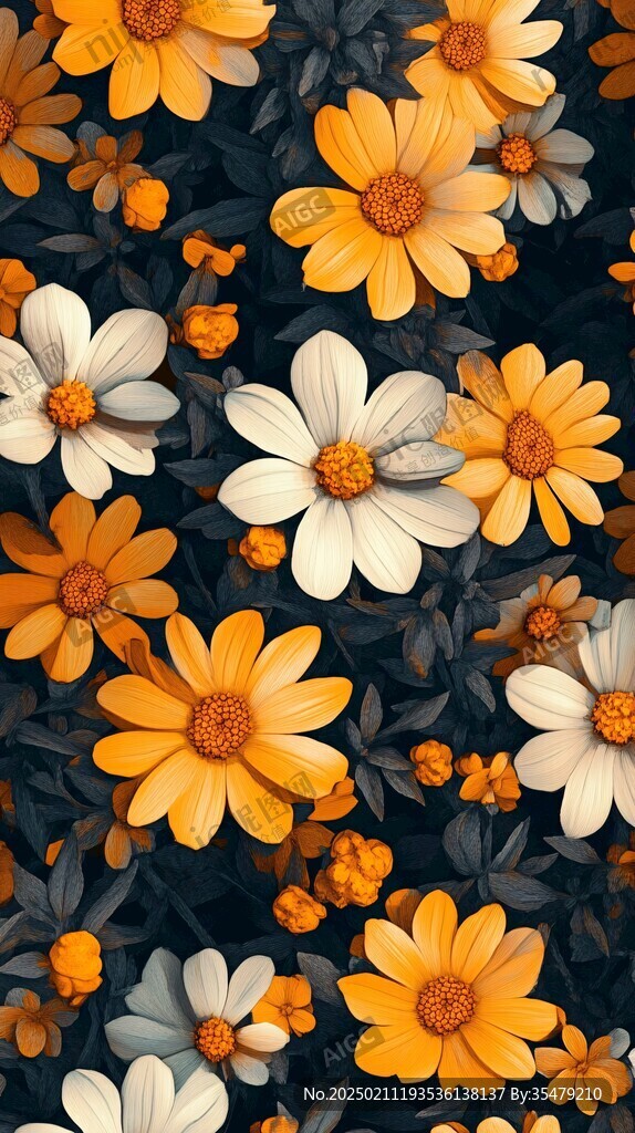 立体质感花卉