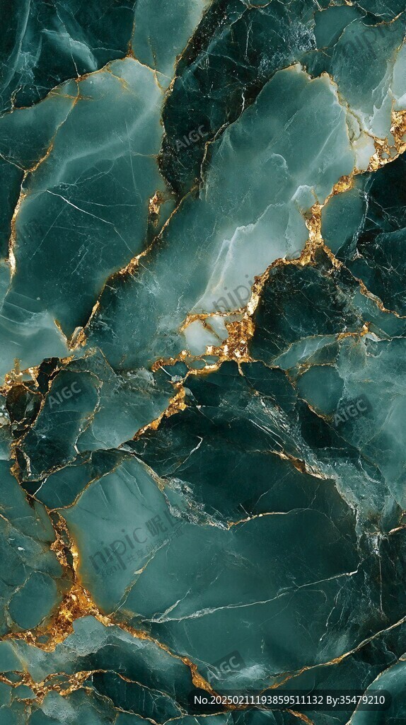 高清蓝色大理石纹理