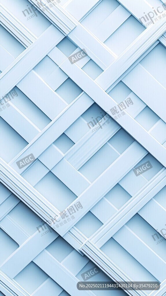 立体线条图案
