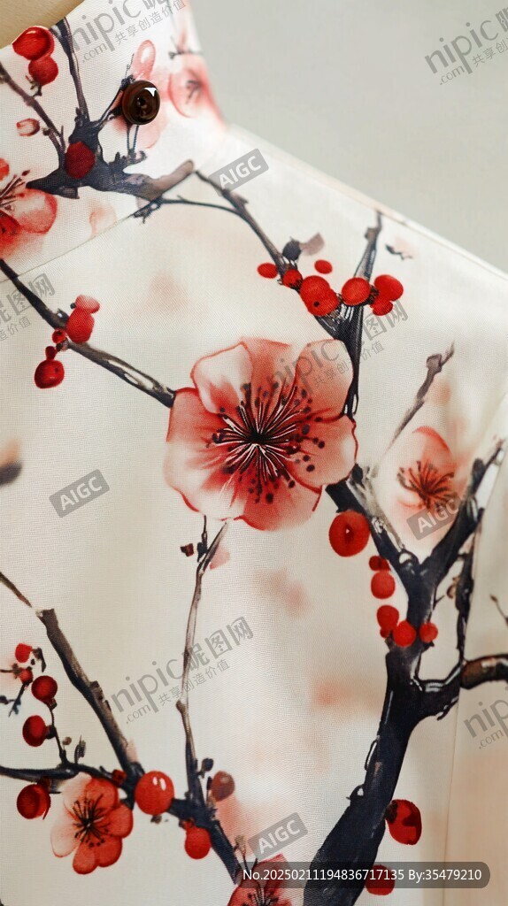 梅花衣服花纹