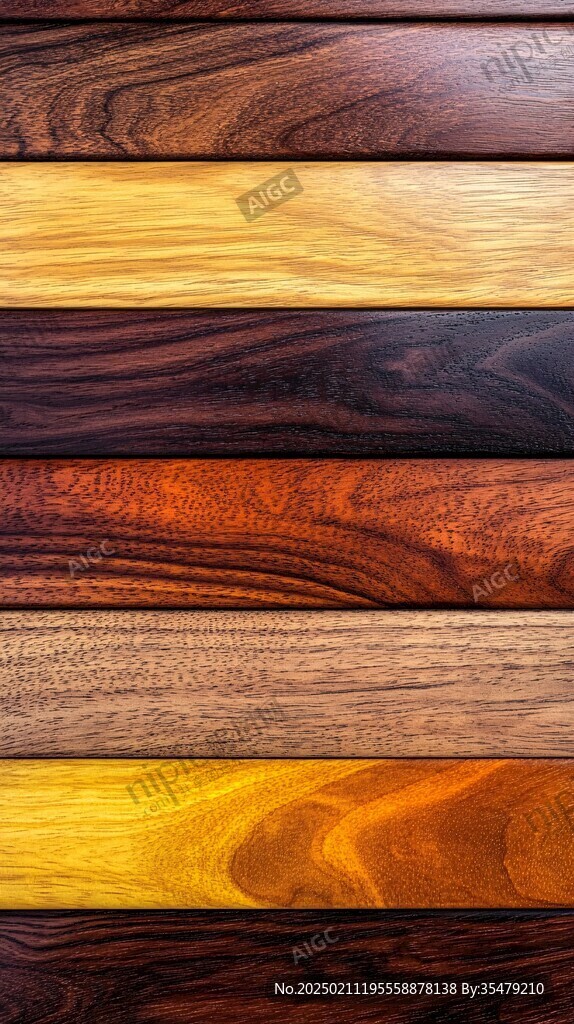 多种颜色木板木材