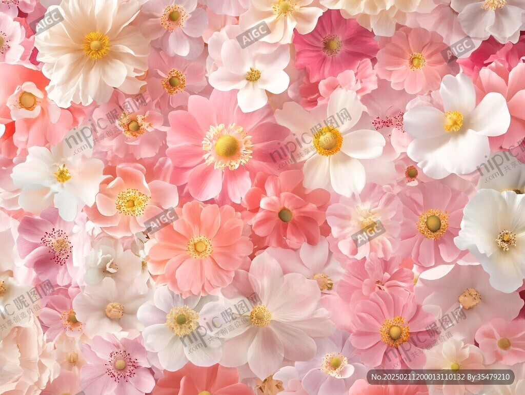 3d立体花壁纸