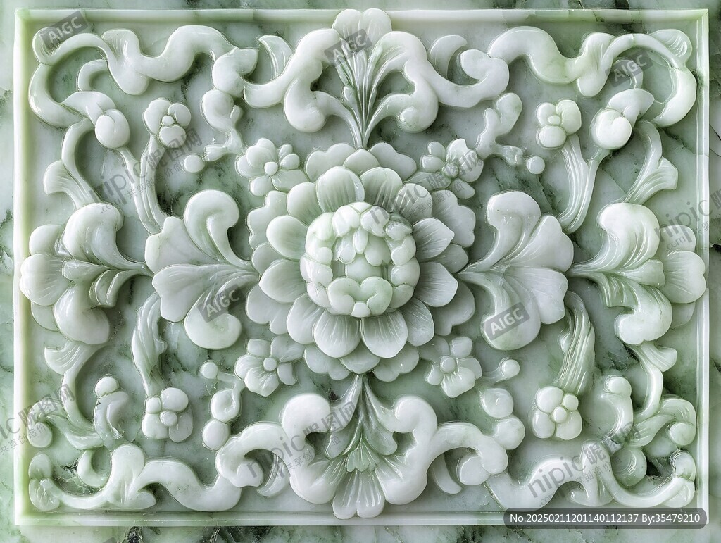 花纹立体浮雕