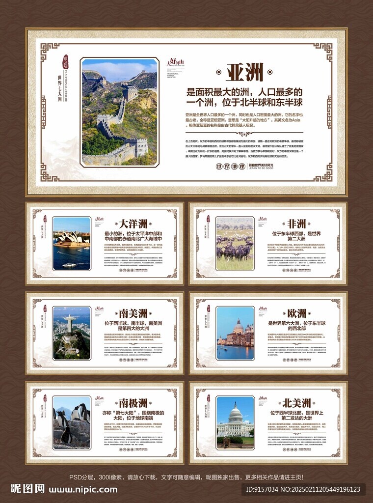 世界七大洲